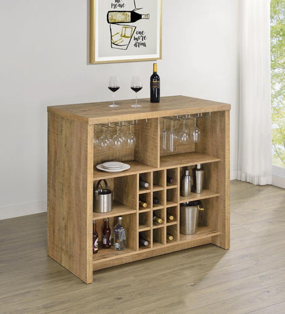 Topanga - Bar indépendant en bois d'ingénierie