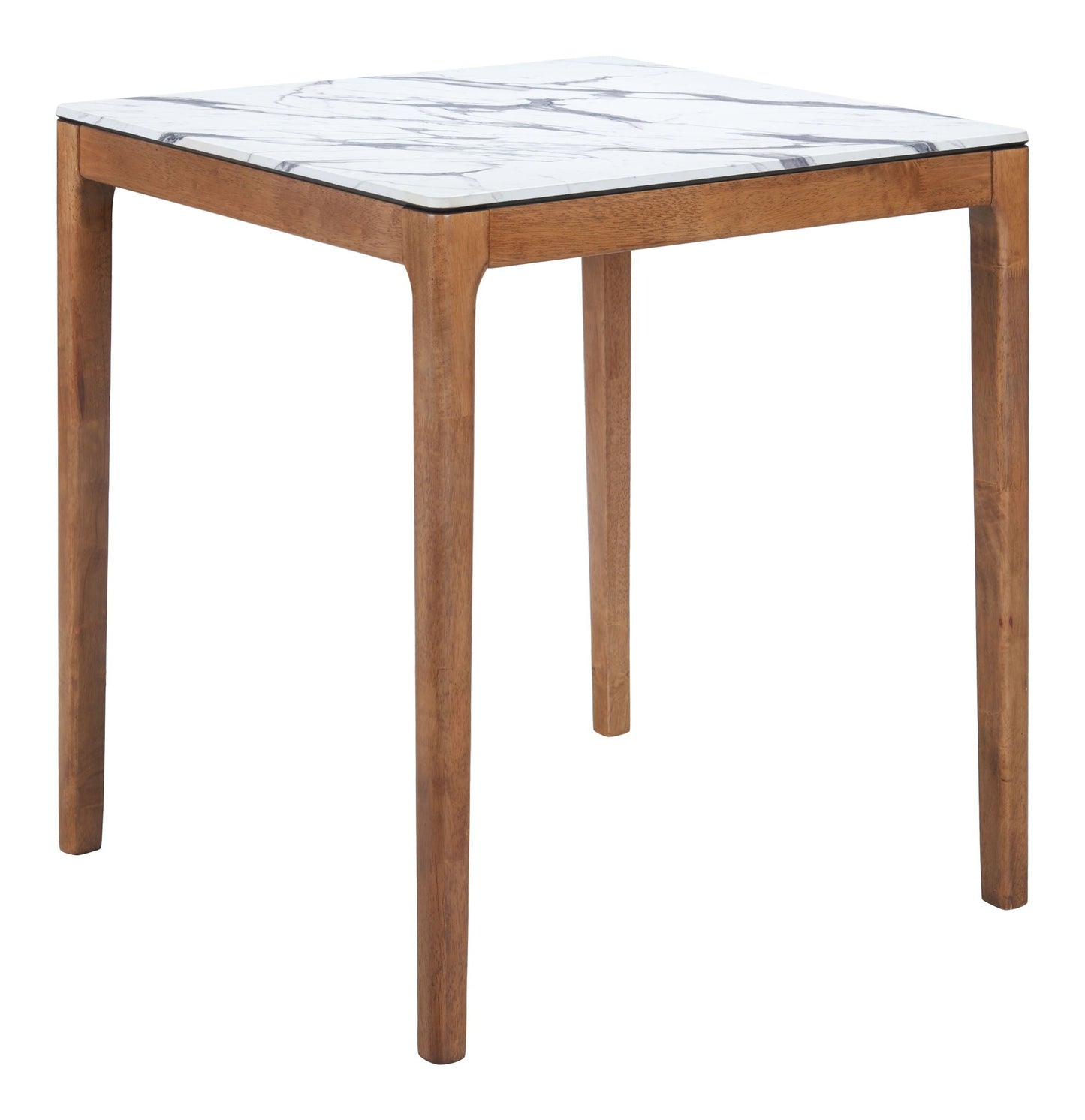Eva - Table de comptoir - Blanc