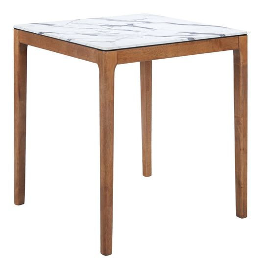 Eva - Table de comptoir - Blanc