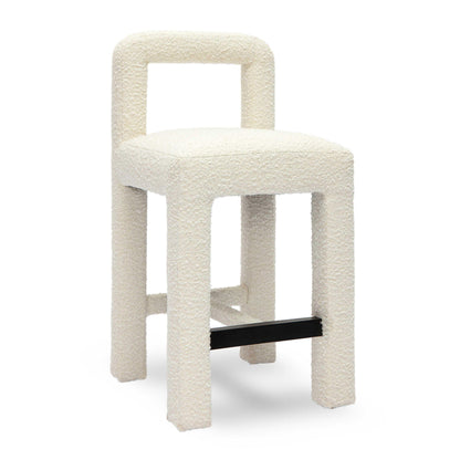 Hazel - Tabouret de comptoir Boucle