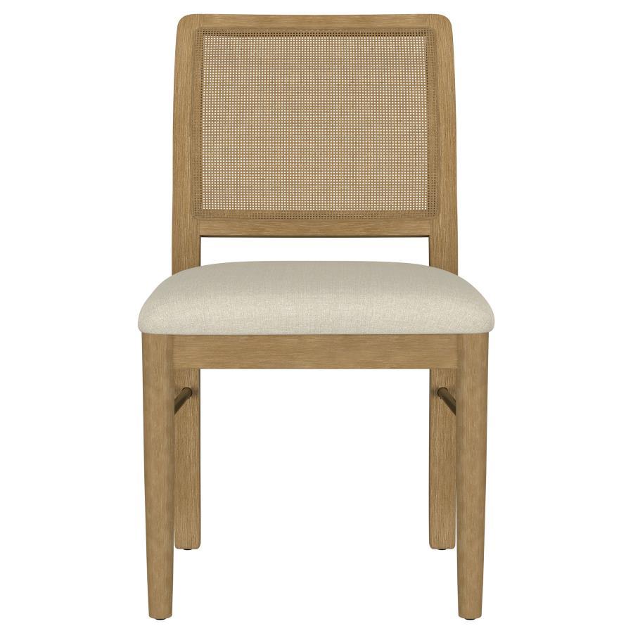 Arini - Chaise de salle à manger en rotin (lot de 2)