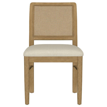 Arini - Chaise de salle à manger en rotin (lot de 2)