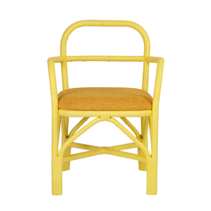 Ginny - Chaise de salle à manger en rotin