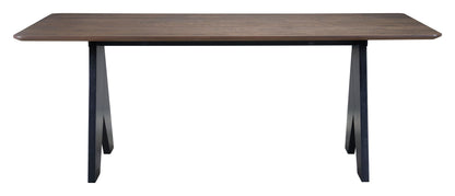 Lisse - Table à manger rectangulaire - Espresso