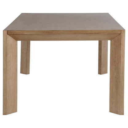 Bruner - Table à manger rectangulaire en bois - Marron naturel