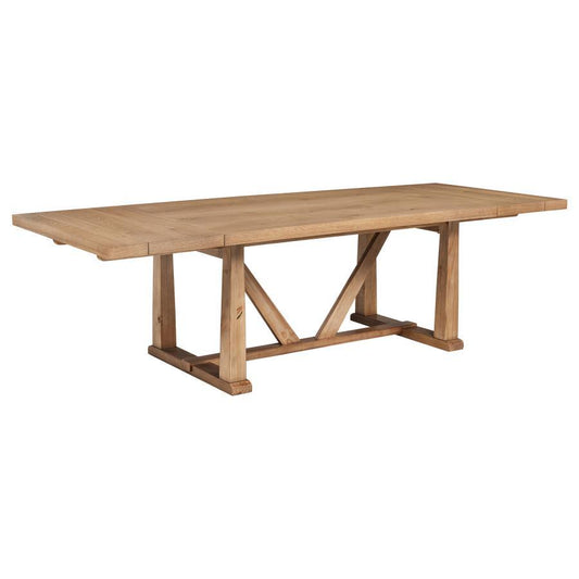 Middleton - Table à manger à rallonge 106 - Marron naturel