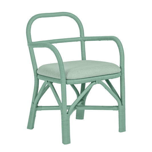 Ginny - Chaise de salle à manger en rotin