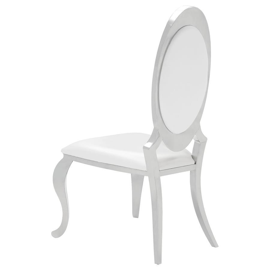 Antoine - Ensemble de salle à manger rectangulaire avec plateau en verre