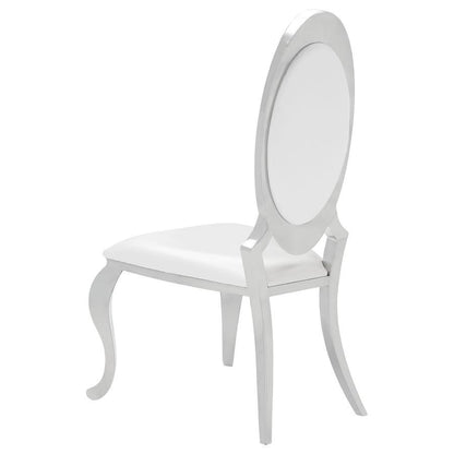 Antoine - Ensemble de salle à manger rectangulaire avec plateau en verre
