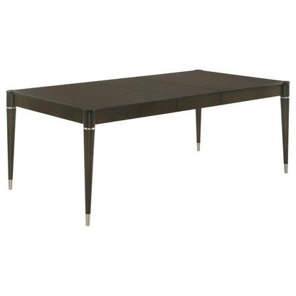 Reseda - Table à manger à rallonges - Brun cendré