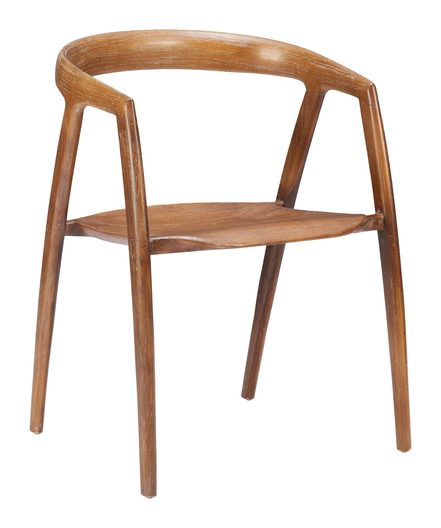 Ziran - Chaise de salle à manger (lot de 2) - Noyer