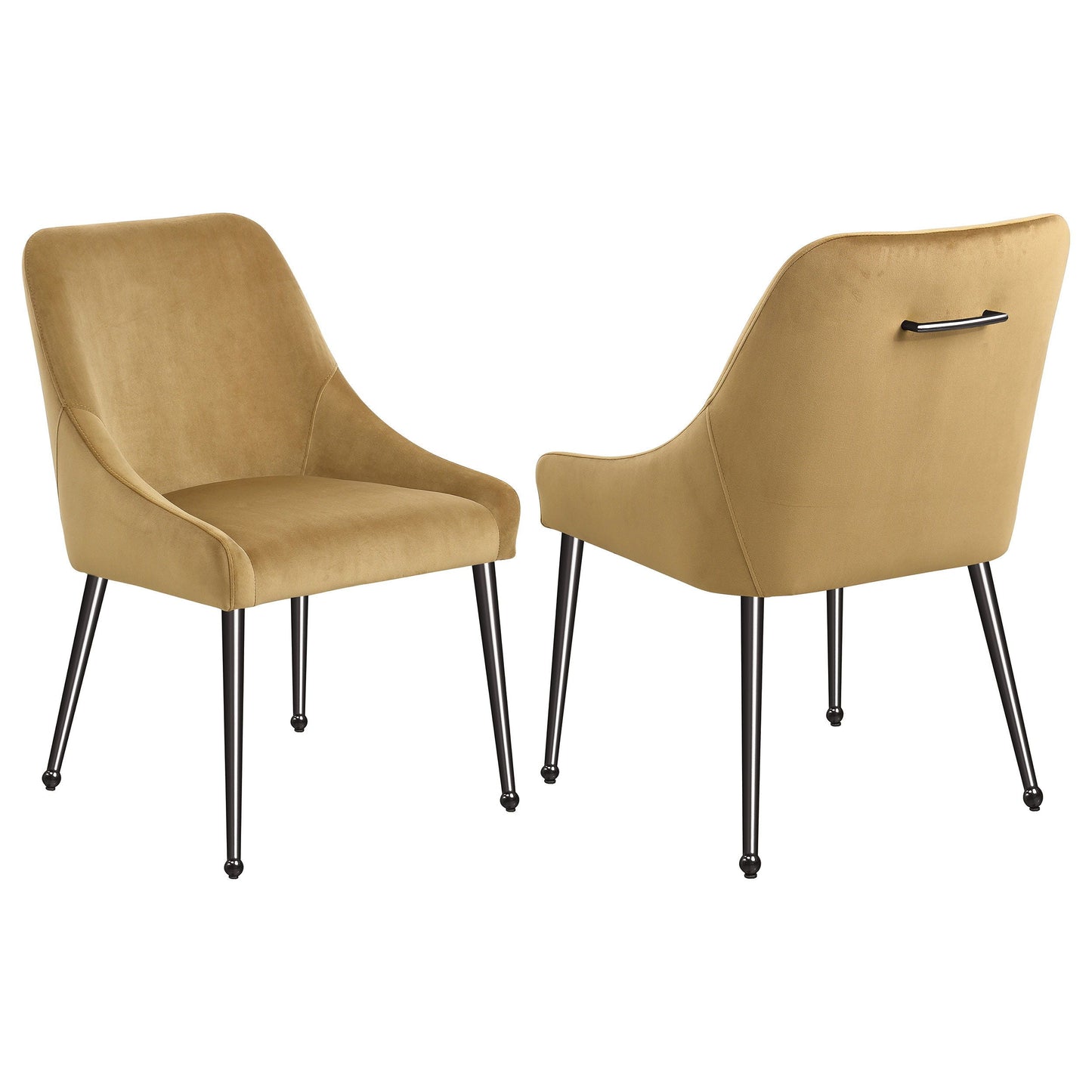 Mayette - Chaise de salle à manger rembourrée (ensemble de 2)