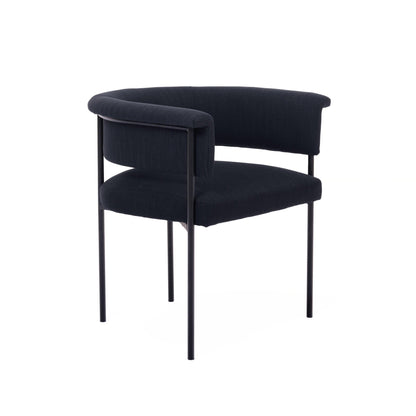 Taylor - Chaise de salle à manger en lin Performance
