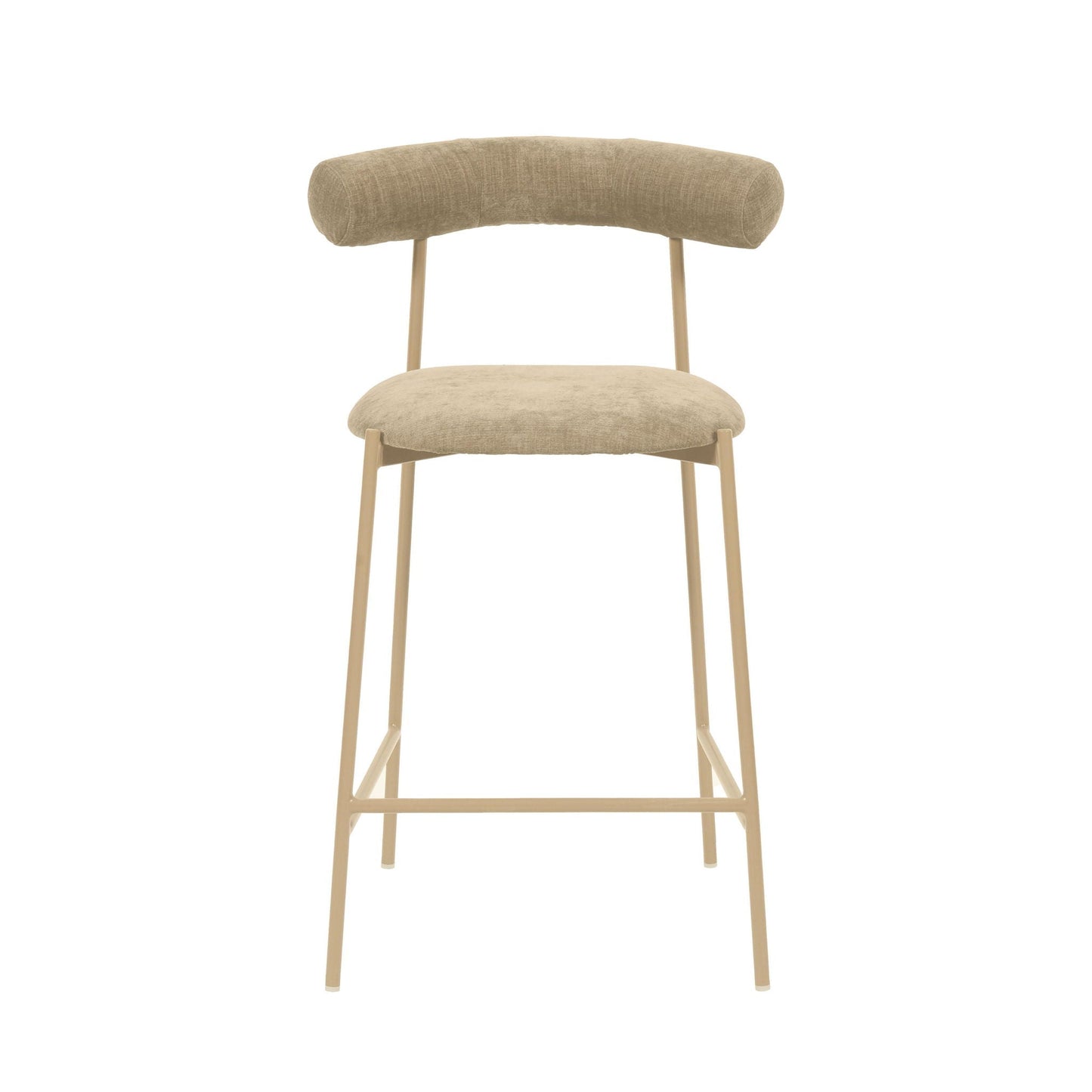 Liliana - Tabouret de bar en velours