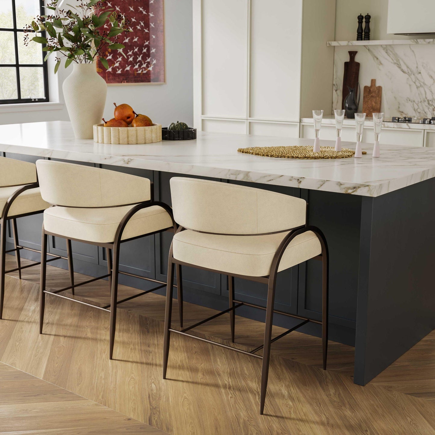 Tatum - Tabouret de comptoir