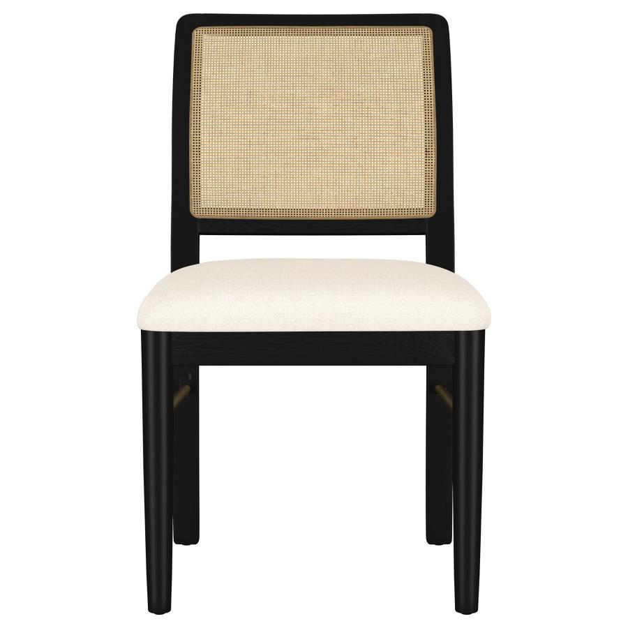 Arini - Chaise de salle à manger en rotin (lot de 2)