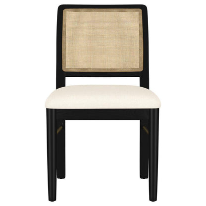 Arini - Chaise de salle à manger en rotin (lot de 2)