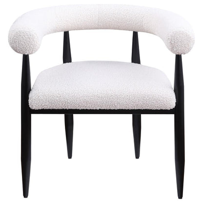 Dunmore - Chaise de salle à manger rembourrée Boucle (lot de 2)
