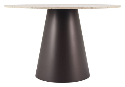 Jorf - Table à manger - Beige &amp; Bronze