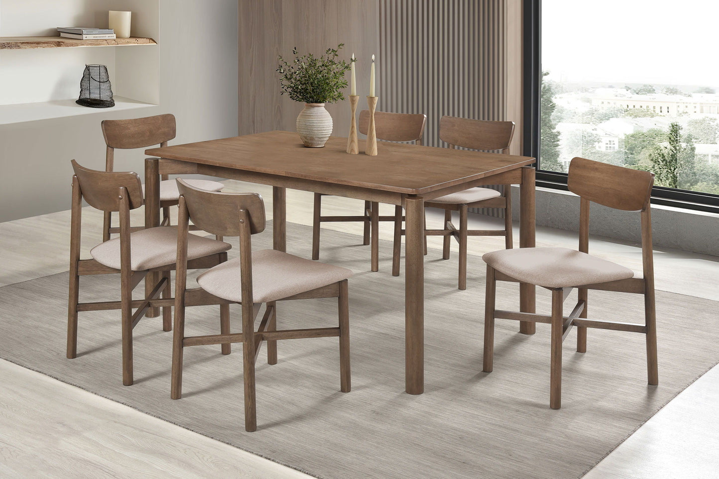 Parkridge - Ensemble de salle à manger en bois