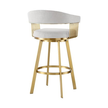 Chelsea - Tabouret pivotant en tissu