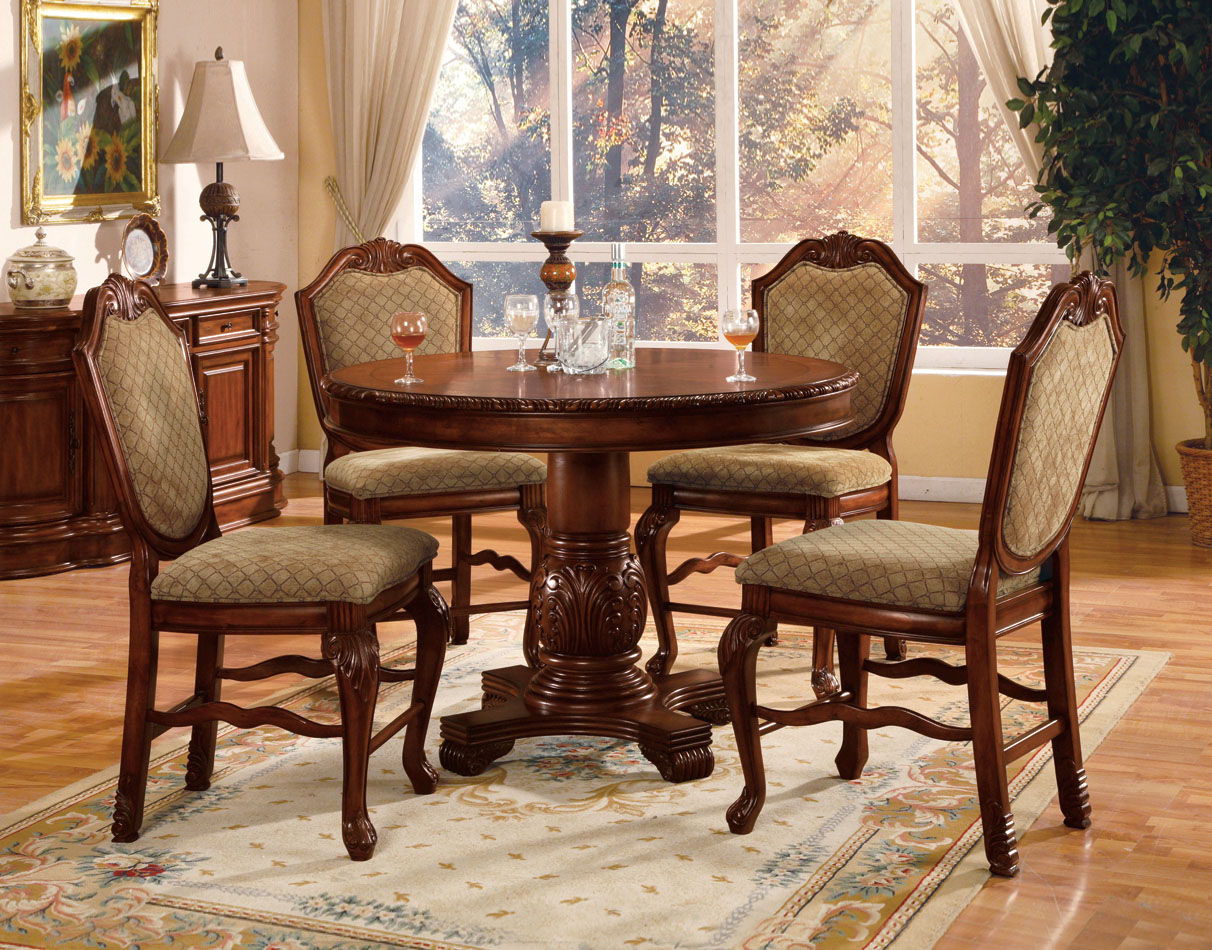 Chateau De Ville - Table à hauteur de comptoir - Cerise