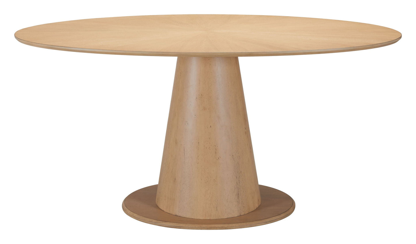 Disque - Table à manger - Naturel
