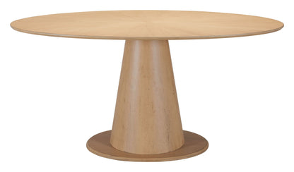Disque - Table à manger - Naturel
