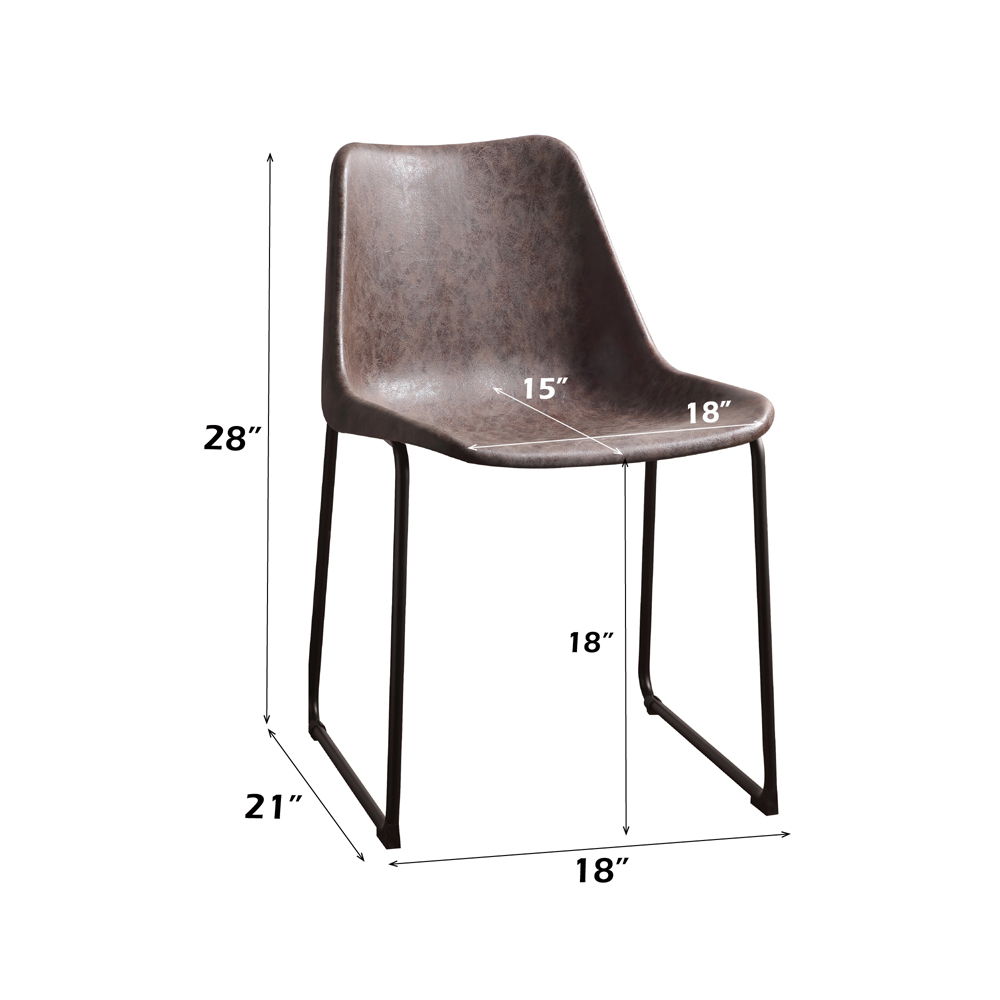 Valgus - Chaise latérale