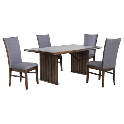 Sherwood - Ensemble de table à manger rectangulaire