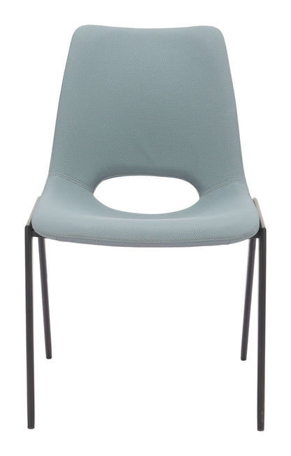 Desi - Chaise de salle à manger sans accoudoirs (ensemble de 2)