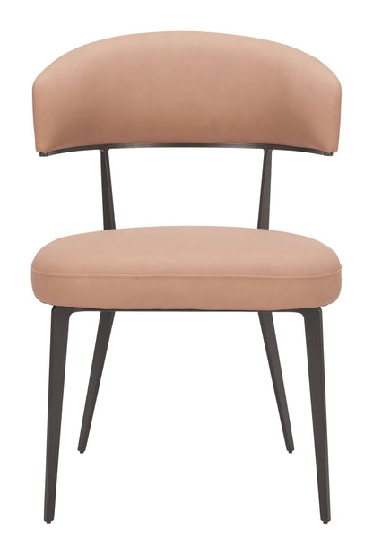 Loom - Chaise de salle à manger (lot de 2) - Tan
