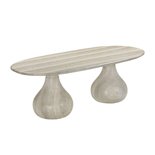 Smooch - Table à manger ovale d'intérieur/extérieur 87
