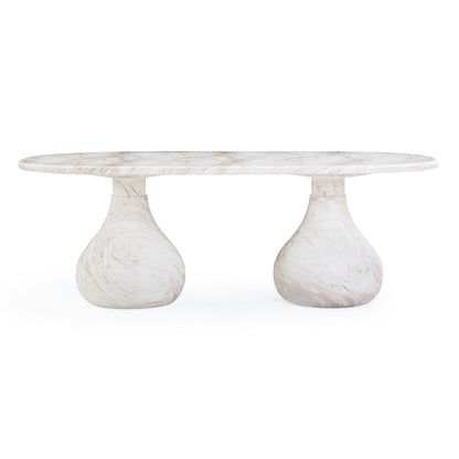 Smooch - Table à manger ovale d'intérieur/extérieur 87