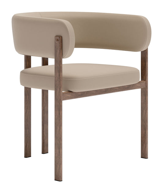 Ruge - Chaise de salle à manger (lot de 2) - Beige