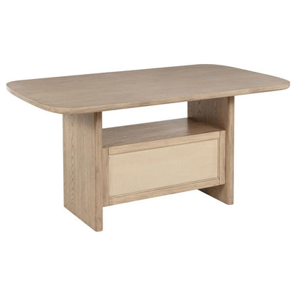 Kailani - Ensemble de salle à manger en bois à hauteur de comptoir