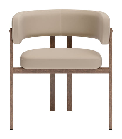 Ruge - Chaise de salle à manger (lot de 2) - Beige