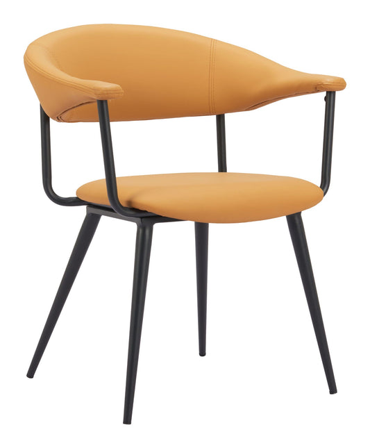 Sima - Chaise de salle à manger - Marron