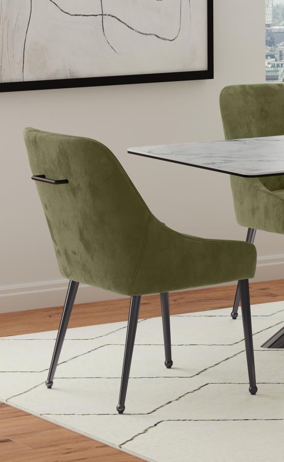 Mayette - Chaise de salle à manger rembourrée (ensemble de 2)