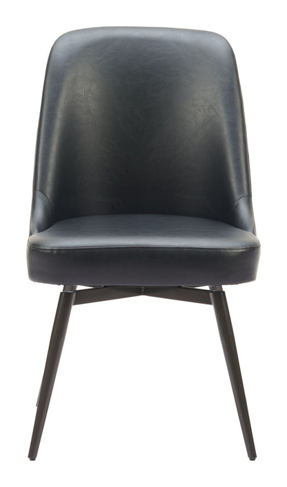 Keppel - Chaise de salle à manger pivotante (lot de 2)