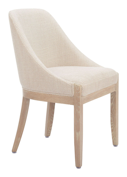 Calmo - Chaise de salle à manger - Beige