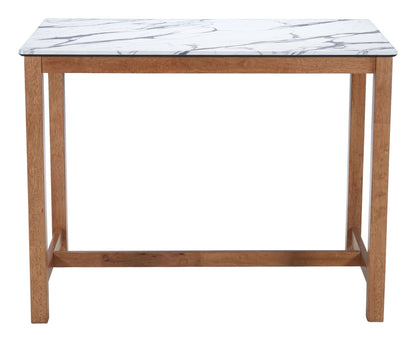 Fein - Table de comptoir - Blanc