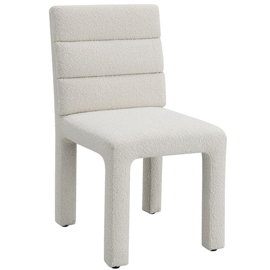 Hettie - Chaise d'appoint (lot de 2) - Boucle beige