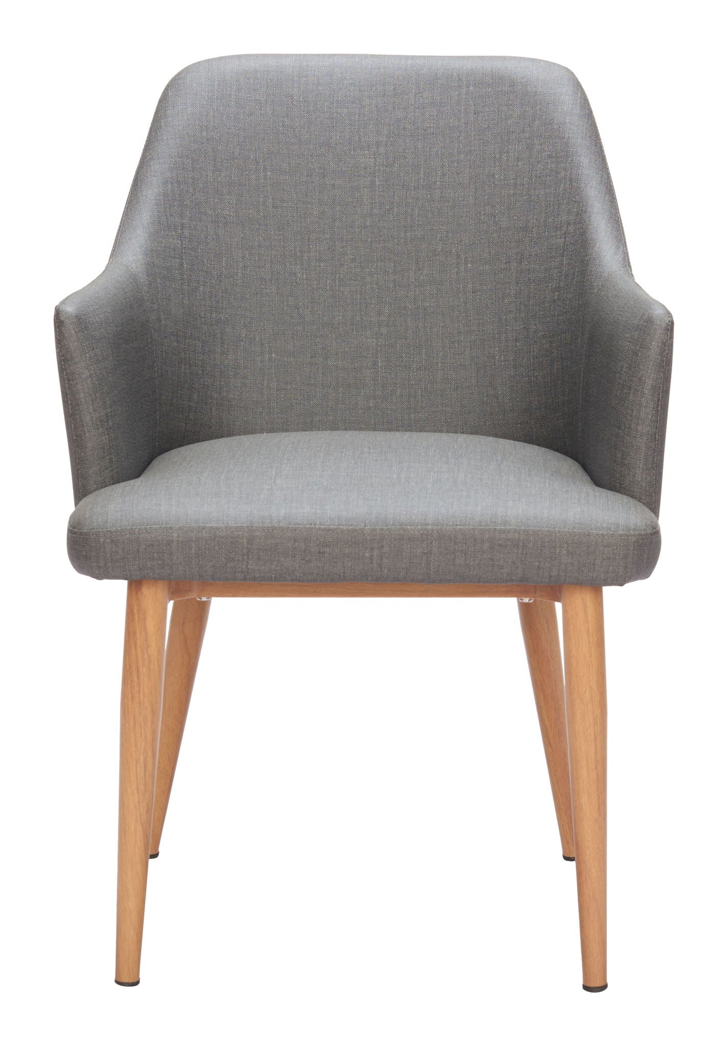 Wisom - Chaise de salle à manger (lot de 2) - Gris