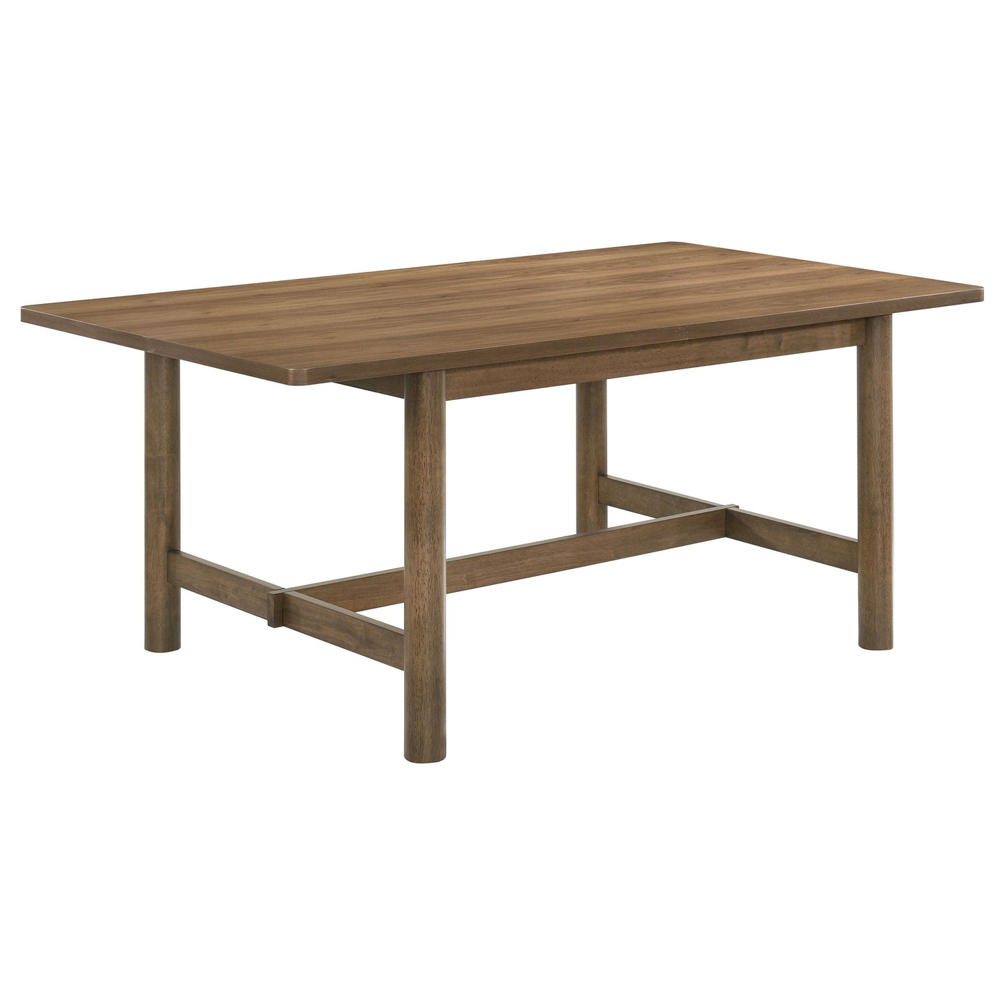 Crestmore - Table à manger rectangulaire en bois - Noyer