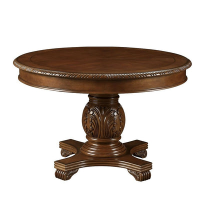Chateau De Ville - Table à manger ronde - Cerise