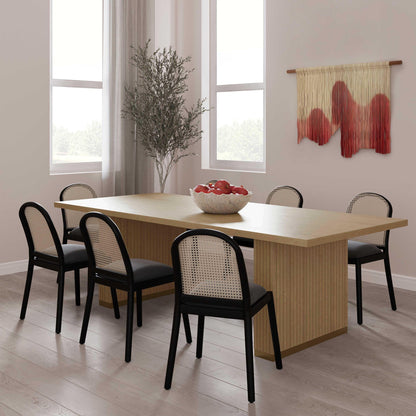Chelsea - Table à manger rectangulaire en bois