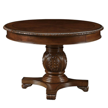 Chateau De Ville - Table à manger ronde - Cerise