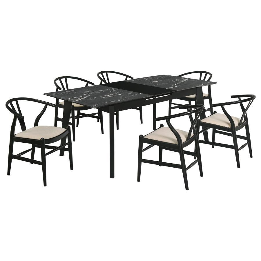 Crestmont - Ensemble de table à manger à rallonges