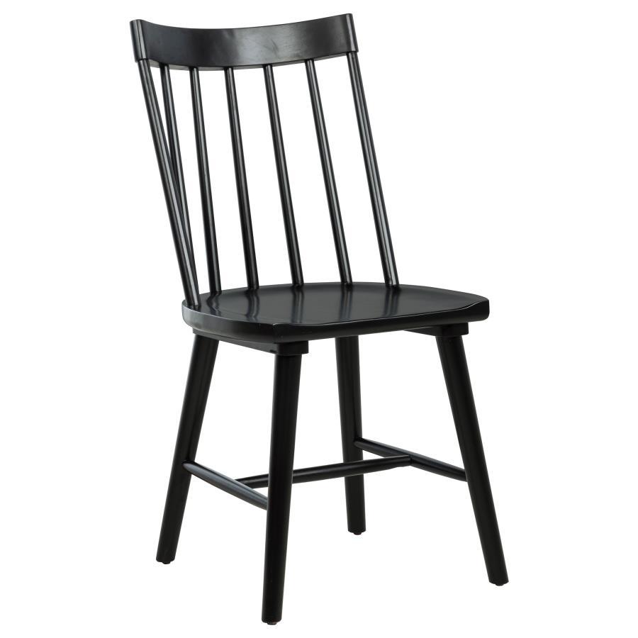 Middleton - Chaise de salle à manger en bois massif (lot de 2)